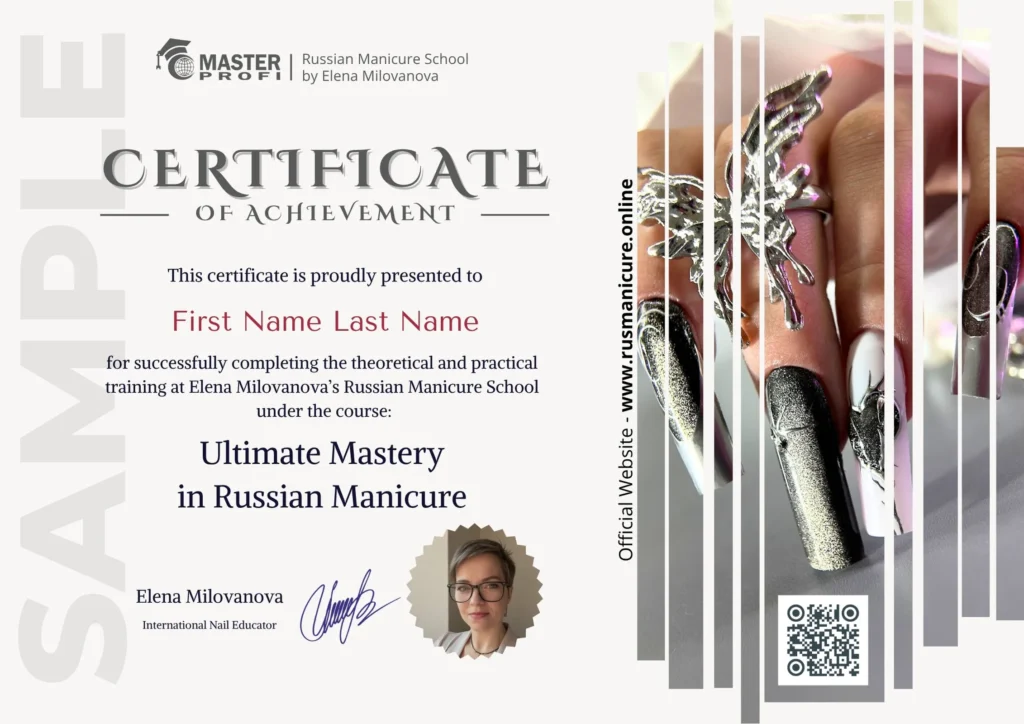 ultimate mastery in russian manicure result